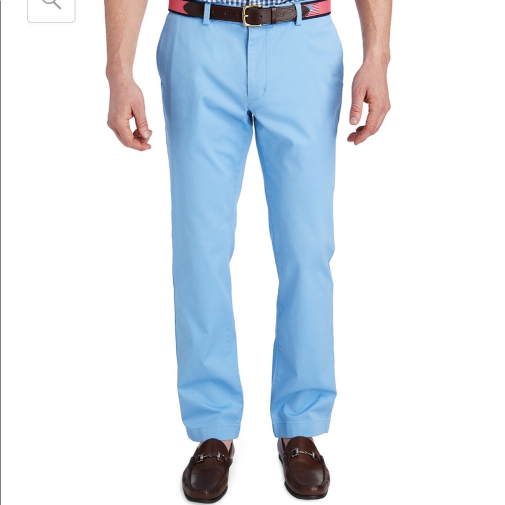 Vineyard Vines men’s stretch breaker pants blue